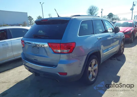 2013 Jeep Grand Cherokee Overland из США, поврежденный, VIN 1C4RJFCT6DC601270